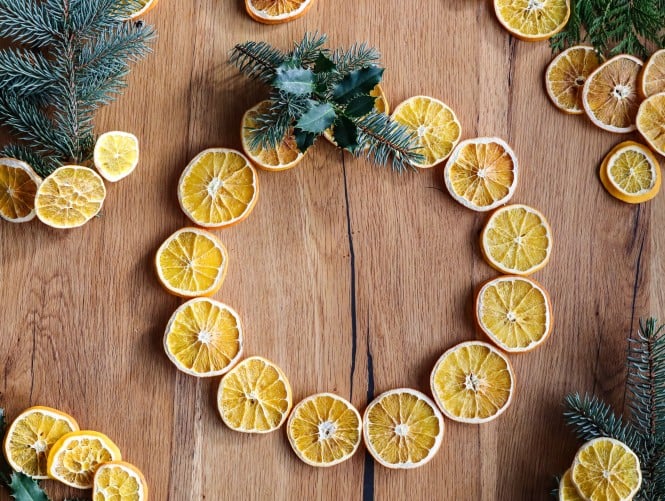 SPAR Mahlzeit! Weihnachtliches aus getrockneten Orangenscheiben