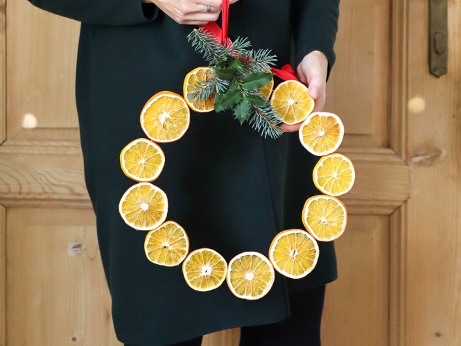 SPAR Mahlzeit! Weihnachtliches aus getrockneten Orangenscheiben
