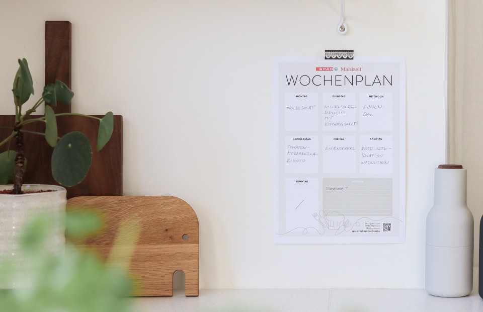 SPAR Mahlzeit! Wochenplan SPAR Mahlzeit! Wochenplan