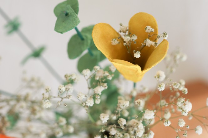 SPAR Mahlzeit! Blumen und Eukalyptuszweige