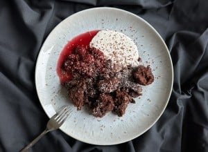 Schwarzwälder Kirsch-Kaiserschmarrn 