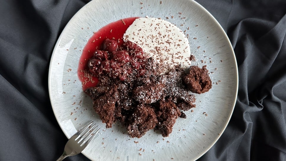 Schwarzwälder Kirsch-Kaiserschmarrn 