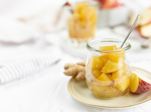 SPAR Mahlzeit Würziges Apfelkompott mit Ingwer