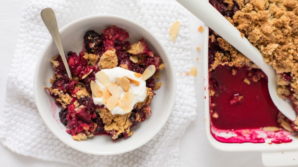 SPAR Mahlzeit Beerencrumble