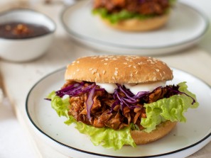 SPAR Mahlzeit Jackfrucht BBQ Burger