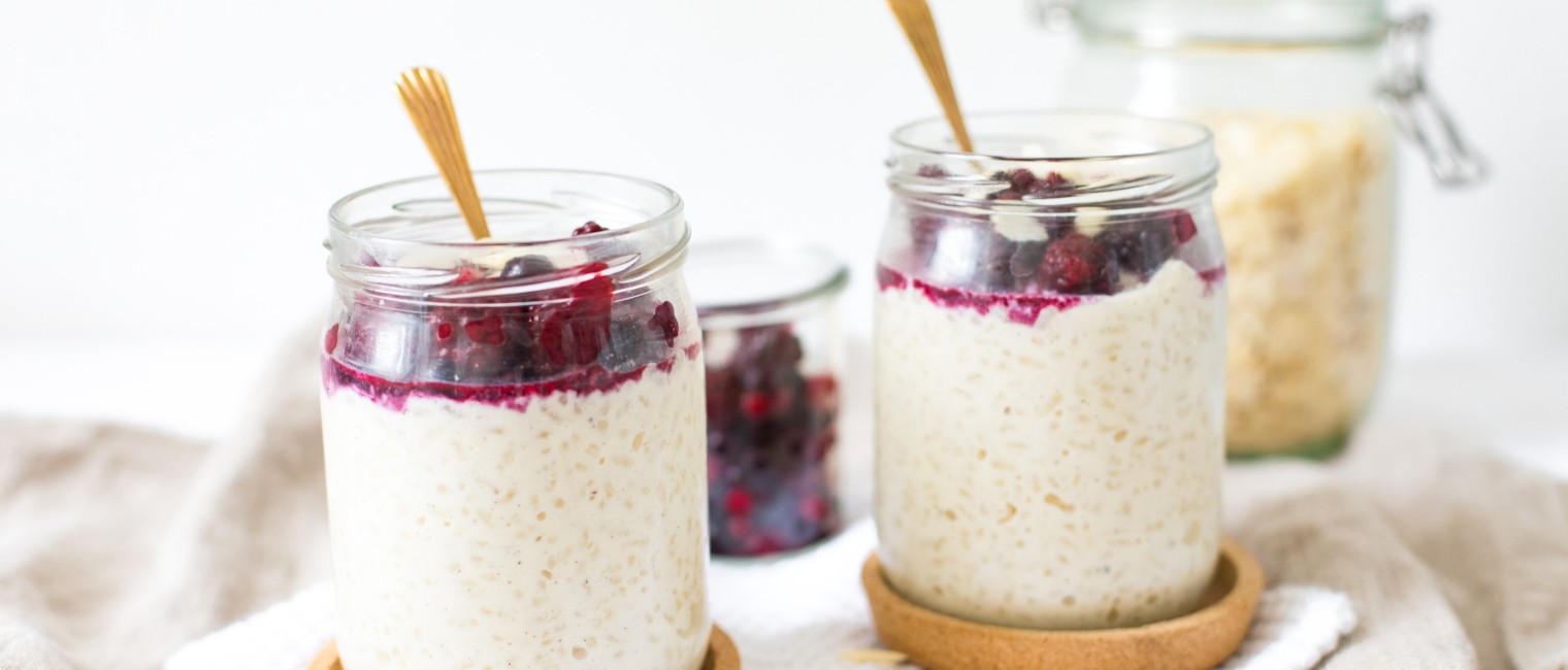 SPAR Mahlzeit Milchreis mit Beerenkompott