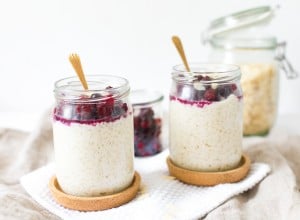 SPAR Mahlzeit Milchreis mit Beerenkompott