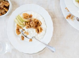 SPAR Mahlzeit Milchreis mit karamellisierten Walnüssen