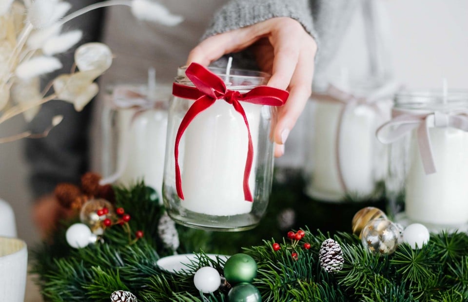 SPAR Mahlzeit Upcycling Adventkranz