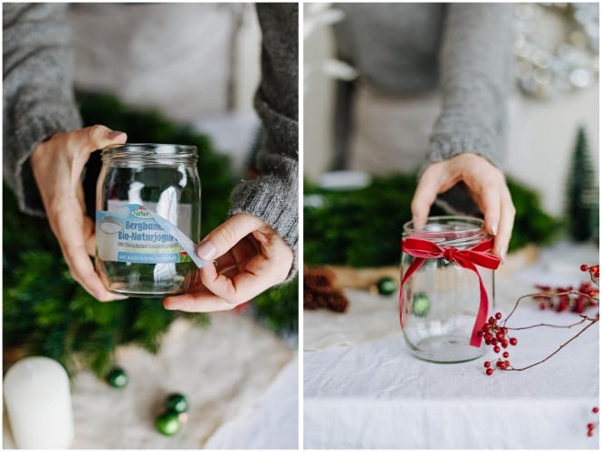 SPAR Mahlzeit Upcycling Adventkranz