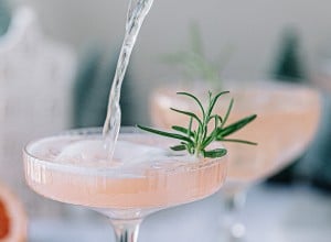 SPAR Mahlzeit Grapefruit-Champagner-Cocktail