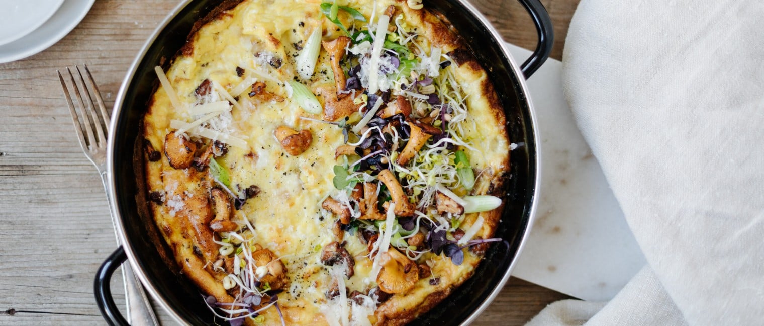 SPAR Mahlzeit Eierschwammerl-Frittata