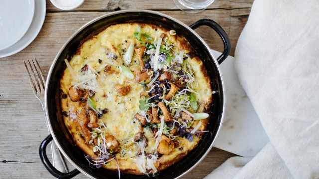 SPAR Mahlzeit Eierschwammerl-Frittata
