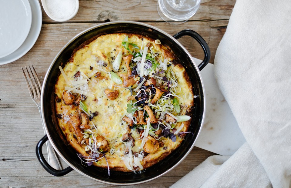 SPAR Mahlzeit Eierschwammerl-Frittata