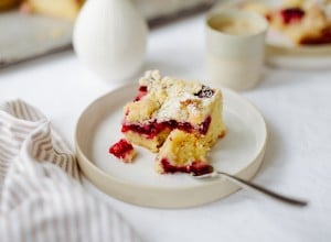 SPAR Mahlzeit Pudding Himbeer-Streuselkuchen