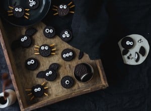 schaurige Halloween Kekse