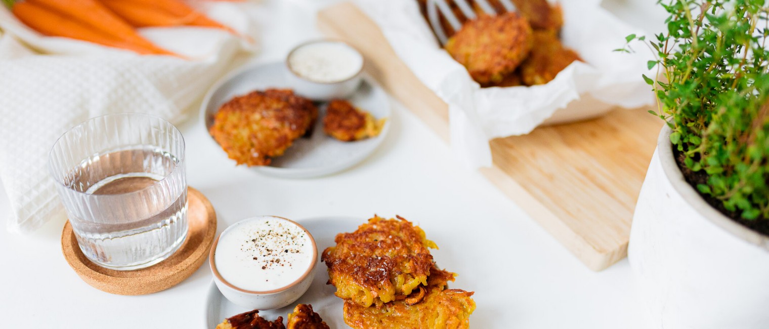 SPAR Mahlzeit Karotten-Kartoffel-Puffer