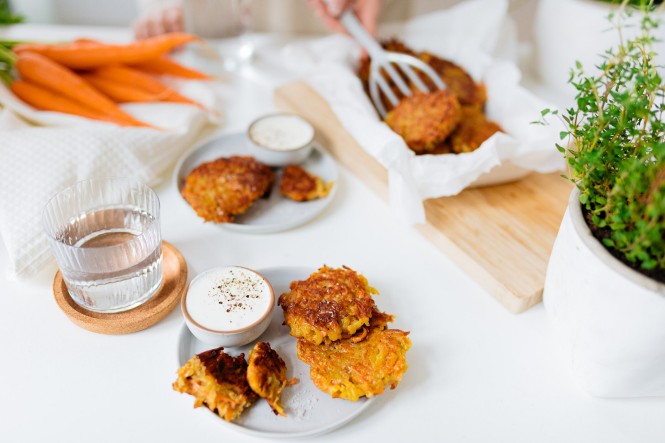 SPAR Mahlzeit Karotten-Kartoffel-Puffer