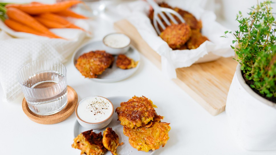 SPAR Mahlzeit Karotten-Kartoffel-Puffer