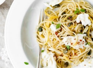 SPAR Mahlzeit Zitronen-Pasta-mit-Mozzarella