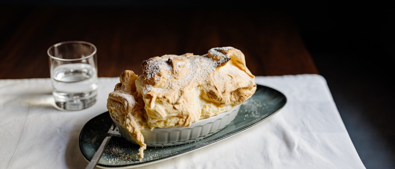 Salzburger Nockerl mit Preiselbeeren