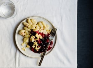 Gnocchi mit Beerenröster