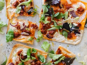 Mara Hohla, Flammkuchen, Spanien, Chorizo, Querformat