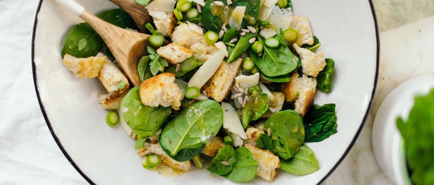 SPAR Mahlzeit Spargel Panzanella