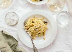 SPAR Mahlzeit Spargelpasta Kapern