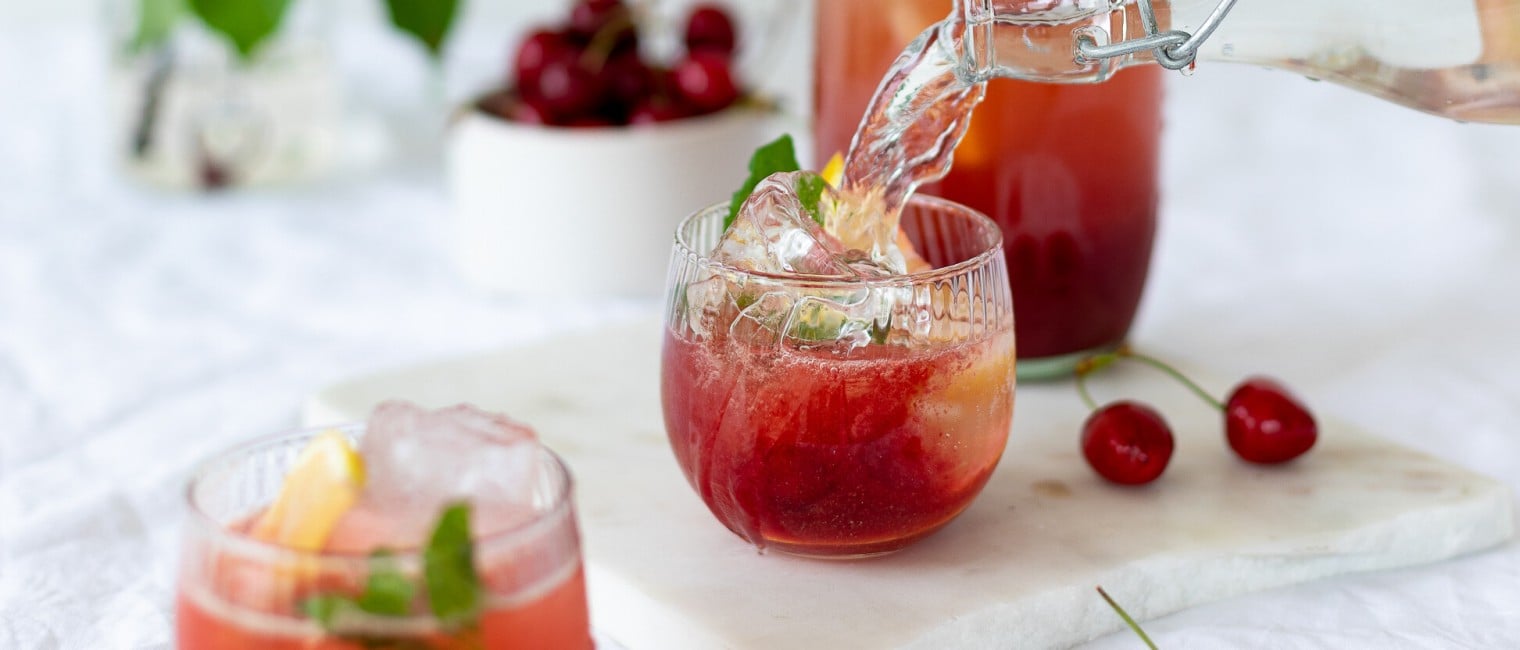 SPAR Mahlzeit Kirschlimonade