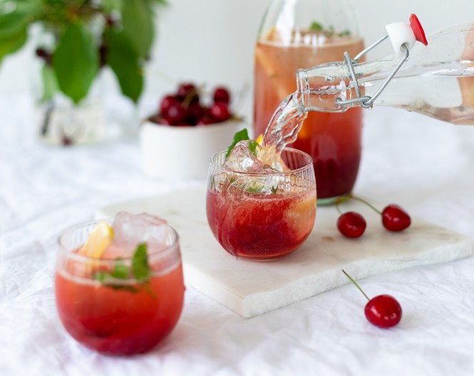 SPAR Mahlzeit Kirschlimonade