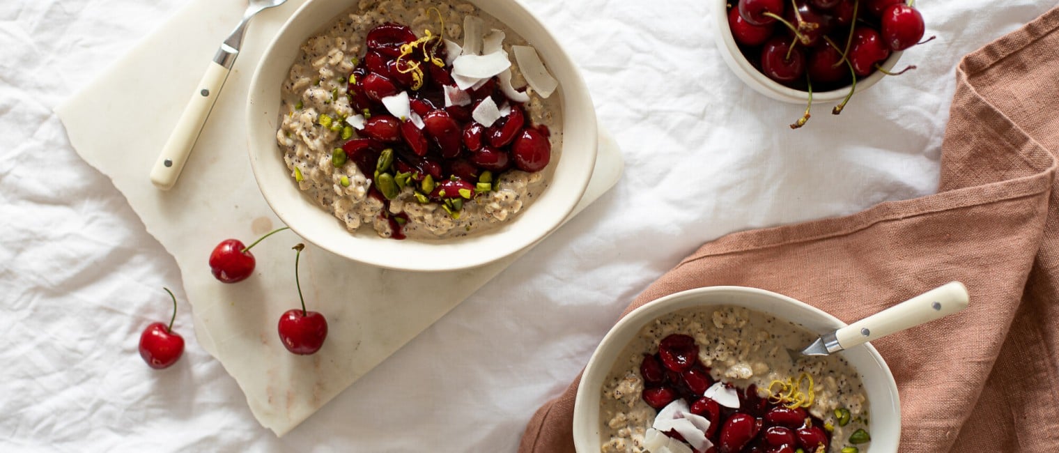 SPAR Mahlzeit Kirsch-mohn-porridge