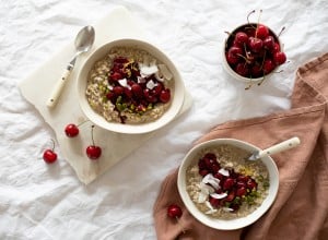 SPAR Mahlzeit Kirsch-mohn-porridge