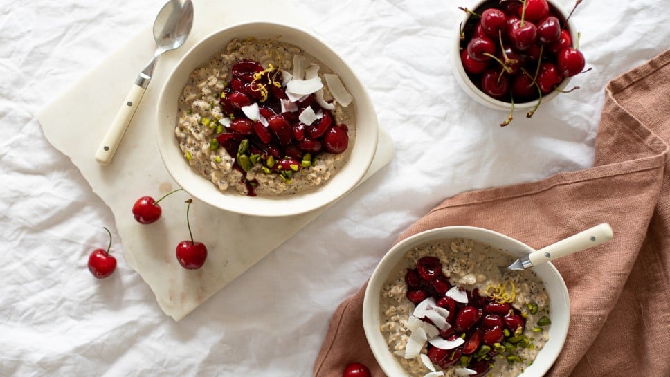 SPAR Mahlzeit Kirsch-mohn-porridge