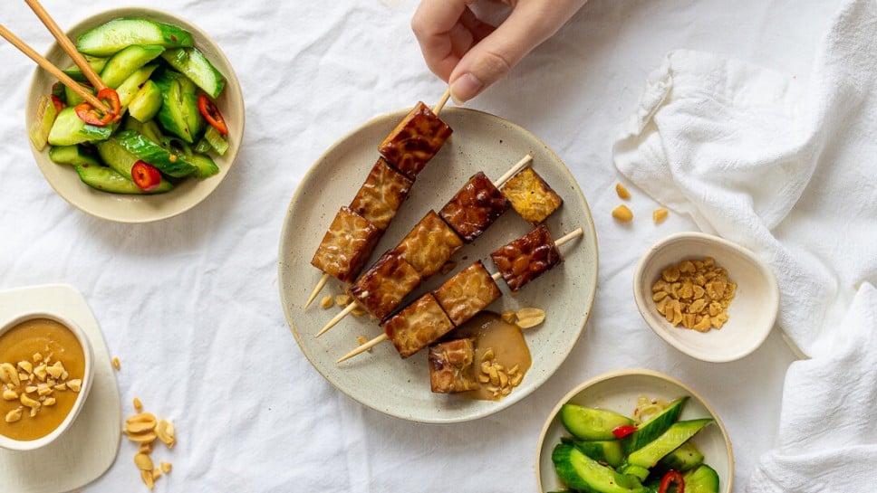 SPAR Mahlzeit Tempeh Satay