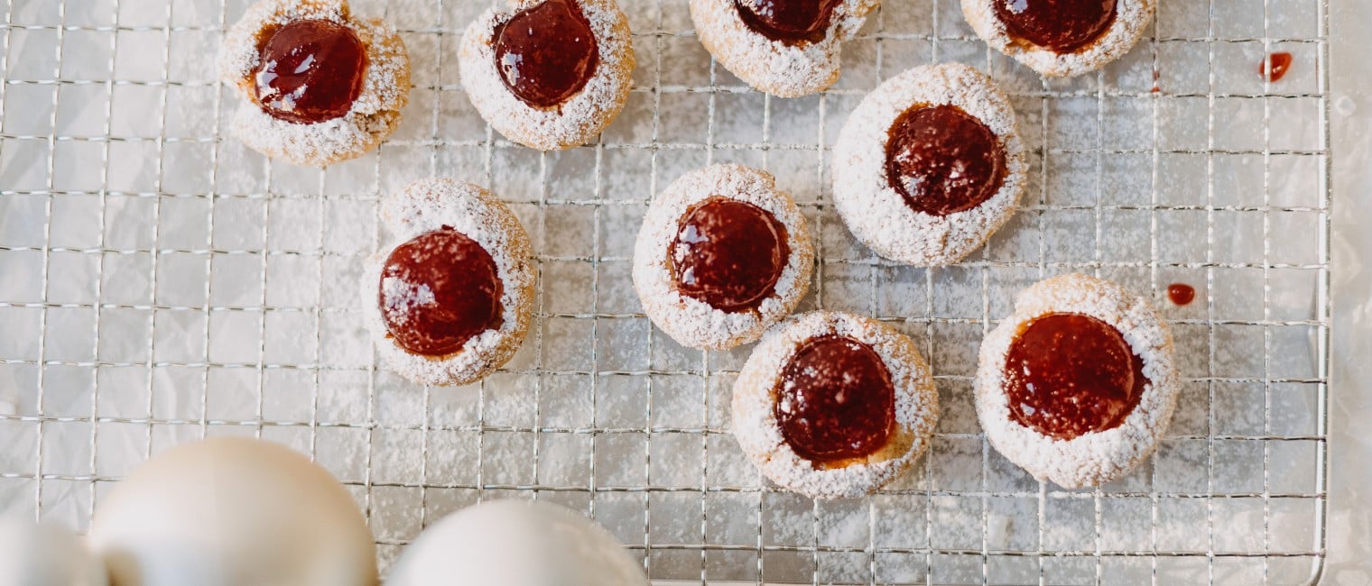 SPAR Mahlzeit Vegane Thumbprint-Cookies