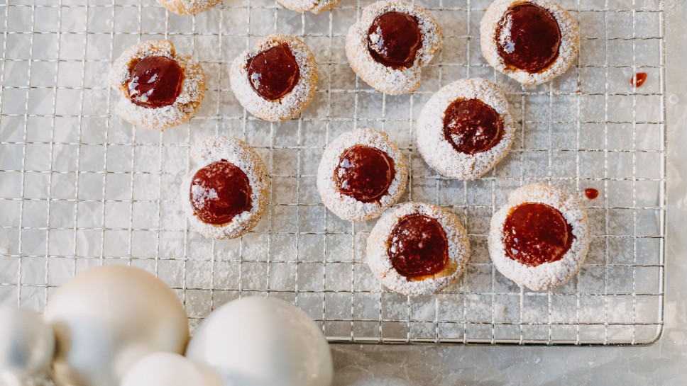 SPAR Mahlzeit Vegane Thumbprint-Cookies