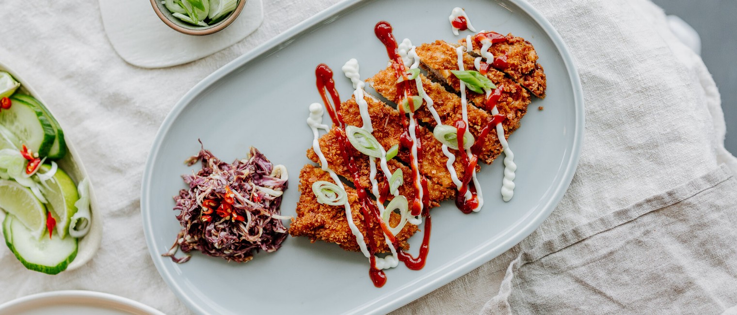 Tonkatsu (japanisches Schnitzel)