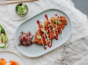 Tonkatsu (japanisches Schnitzel)