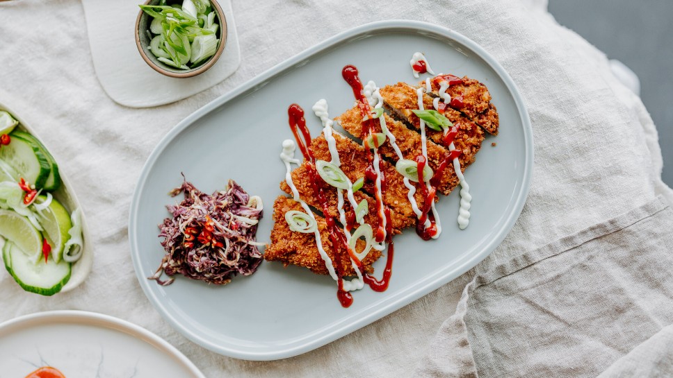 Tonkatsu (japanisches Schnitzel)