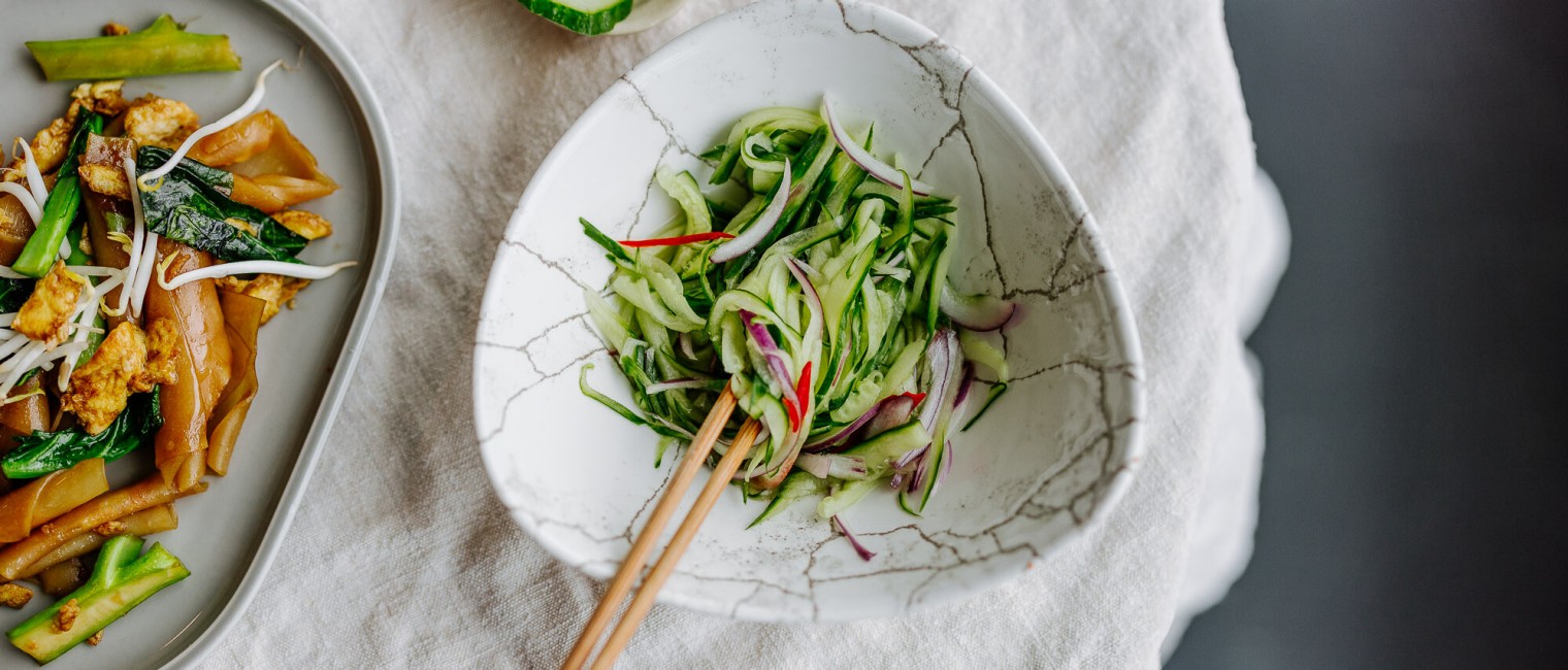 Thailändischer Gurkensalat