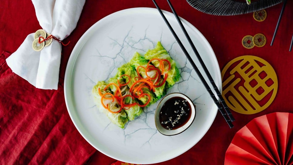 Chinakohl-Roulade
