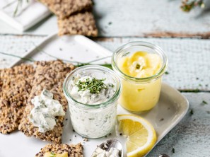 SPAR Mahlzeit Knäckebrot mit zwei Aufstrichen