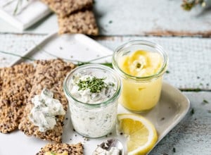 SPAR Mahlzeit Knäckebrot mit zwei Aufstrichen