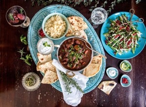 SPAR Mahlzeit Lammragout mit Minzjoghurt