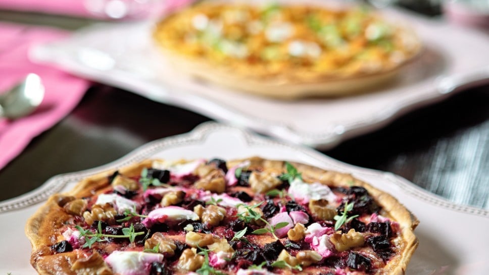 SPAR Mahlzeit Zweierlei Quiche mit Kürbis oder Roter Beete