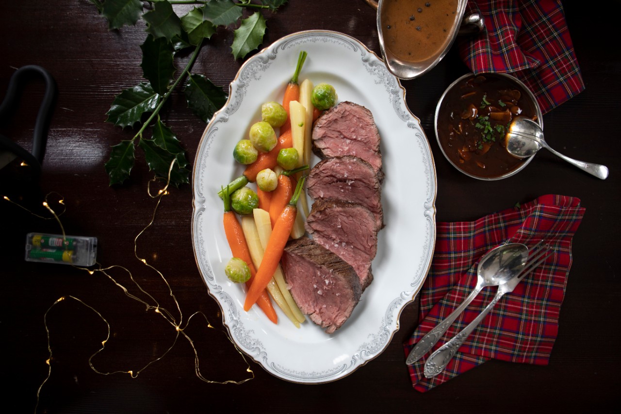 Ländle-Rinderfilet mit zweierlei Saucen