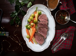 SPAR Mahlzeit Ländle-Rinderfilet mit zweierlei Saucen