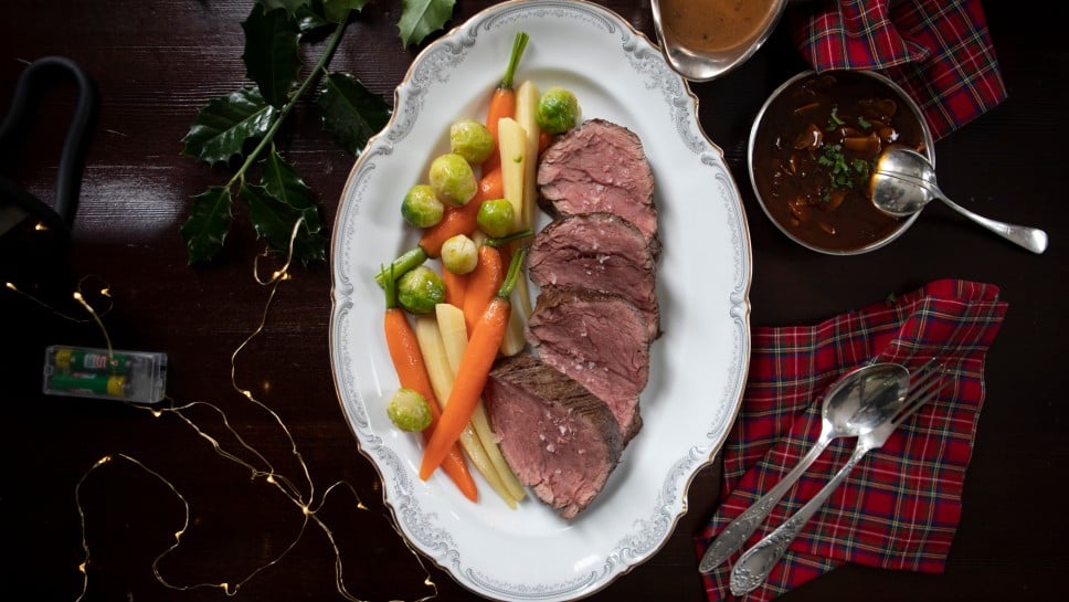 SPAR Mahlzeit Ländle-Rinderfilet mit zweierlei Saucen