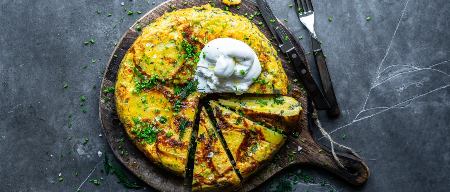 SPAR Mahlzeit Kartoffel-Tortilla mit Bärlauch